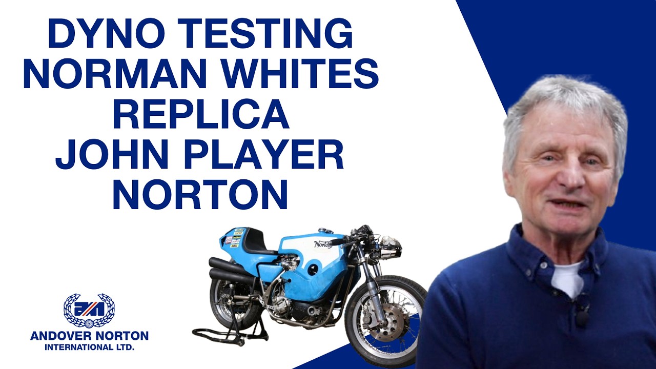 Динамометрические испытания Norman Whites John Player Norton Commando 750