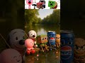 Sprunki OC Kirby XManicraft XPepsi XDirty XLego XPringles Fishing #incredibox #sprunki
