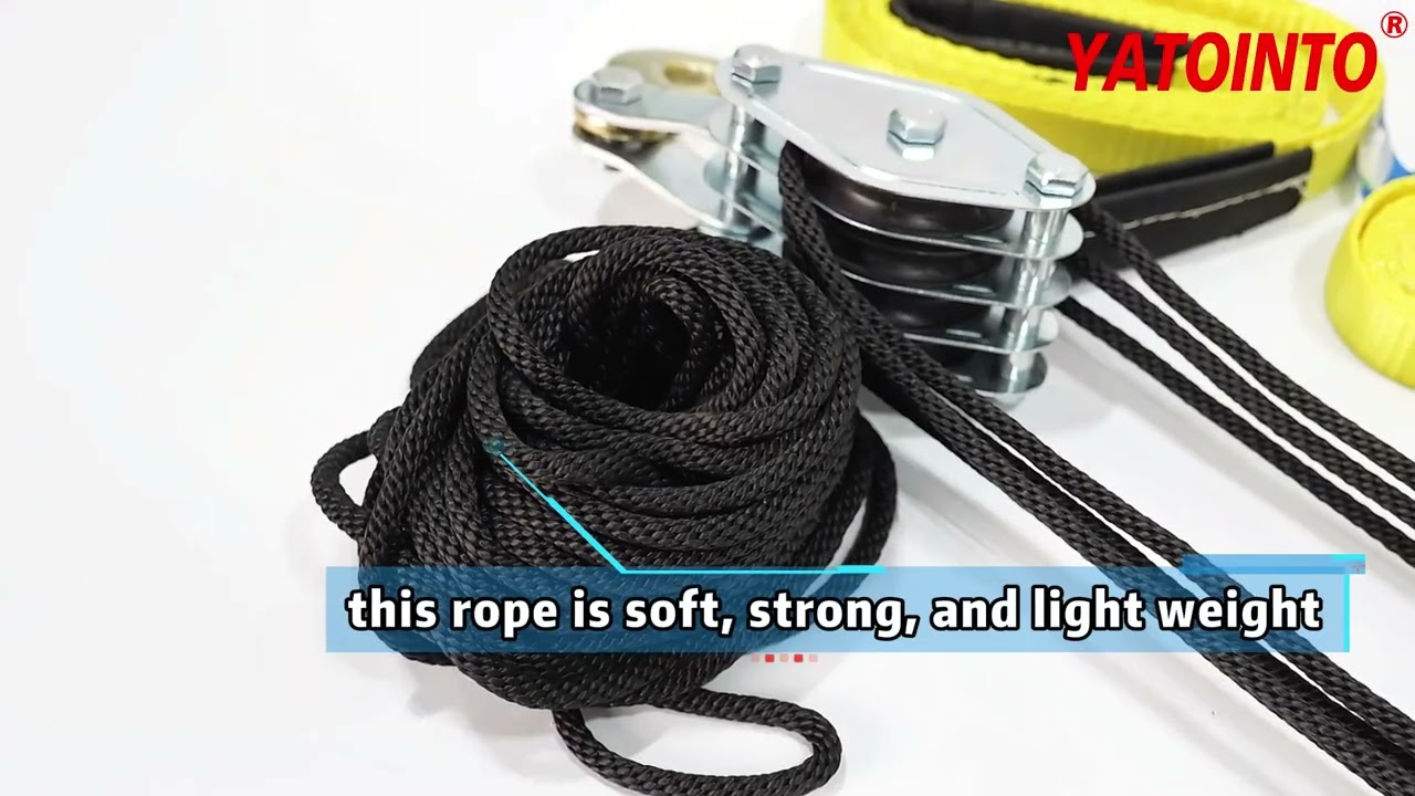 Rope Hoist Pulley System