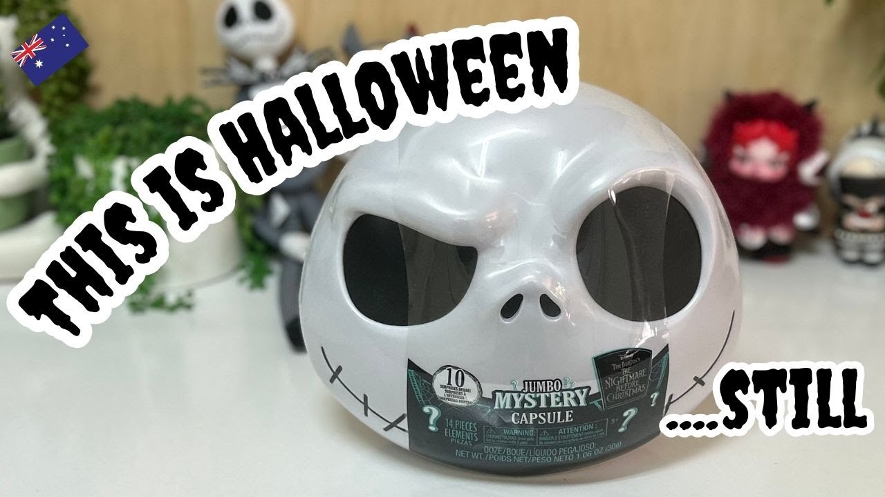 Late or Early? The Nightmare Before Christmas Jack Skellington Jumbo Mystery Capsule review.