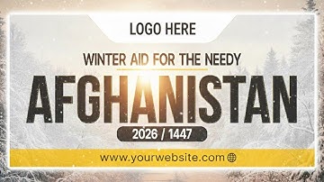 Winter Banner Design in CorelDRAW | Complete Tutorial