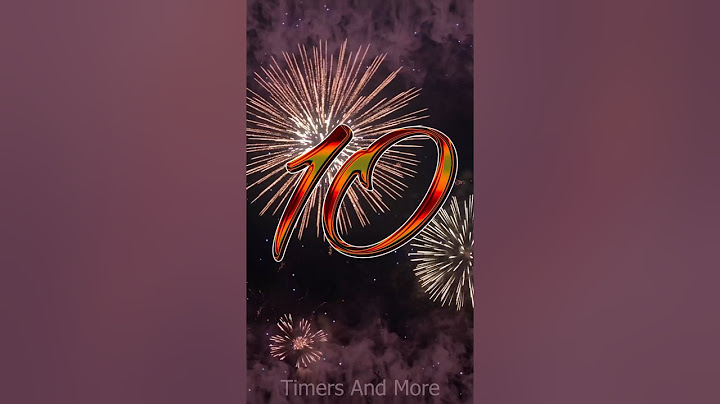 10 Second Countdown Timer to 2025: Happy New Year! 🎉🎆