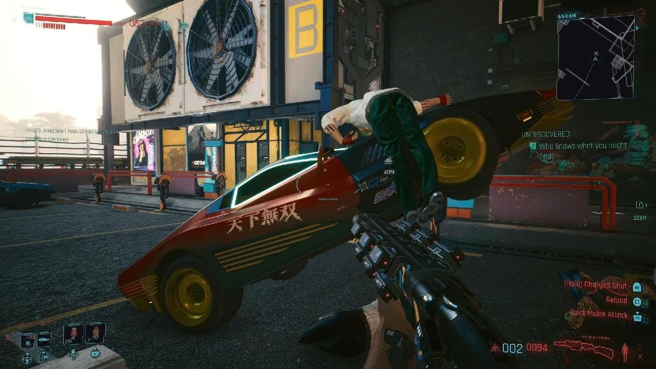 Cyberpunk 2077 AntiGrav car! YouTube