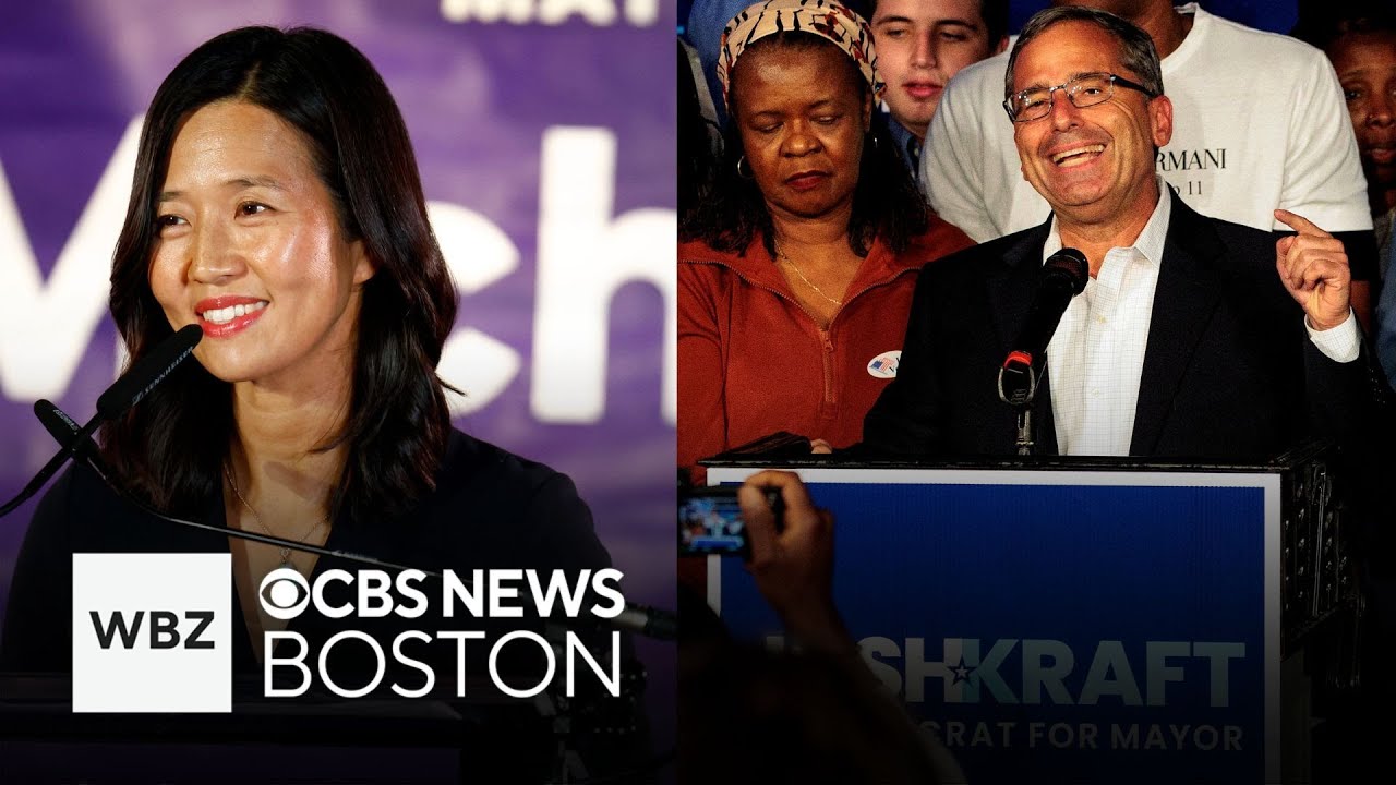 Mayor Michelle Wu and Josh Kraft trade jabs as they look toward Boston's general election