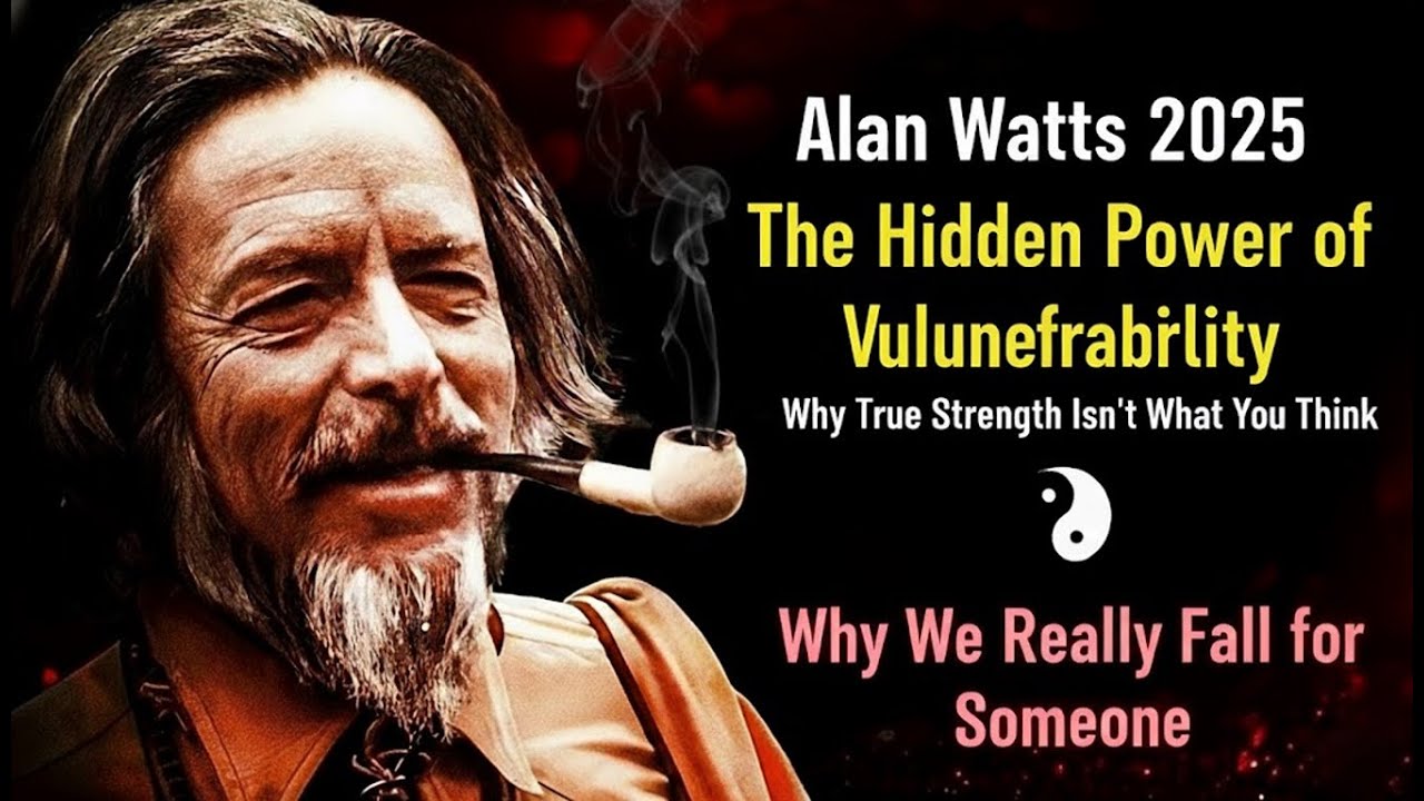 Alan Watts 2025 | The Hidden Power of Vulnerability – Why True Strength Isn’t What You Think