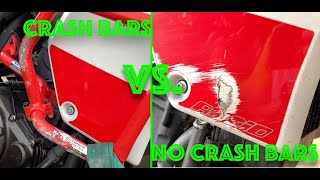 Are Crash Bars worth it? - Yamaha Tenere 700 #yamahatenere700 #outbackmotortek