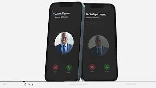 Сorporate messenger eXpress. Features overview (iOS. English version) screenshot 2