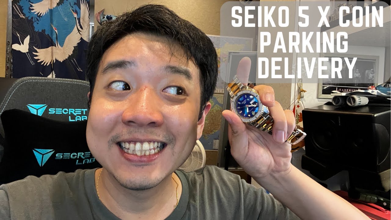 IT'S A COIN PARKING DELIVERY SEIKO 5! - YouTube