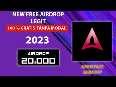 CARA DAPAT AIRDROP GRATIS TANPA GAS FEE ARBISPACE 2023 - FREE AIRDROP ARBISPACE 2023