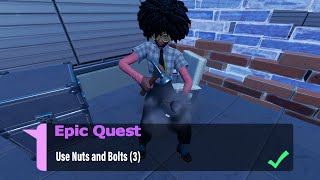 Use Nuts and Bolts (3) - Fortnite Week 3 Epic Quest