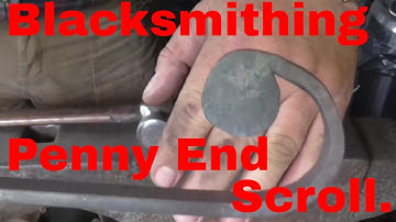 Blacksmithing a Penny End scroll - full version.