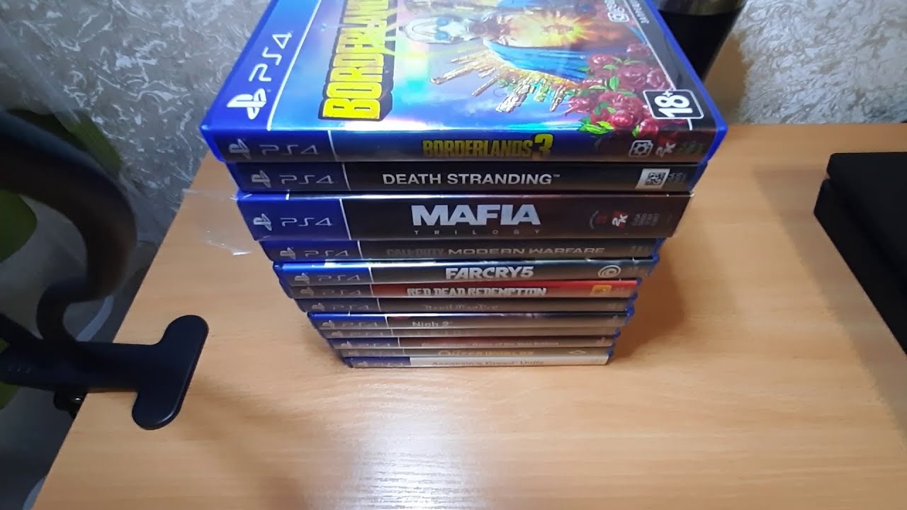 Моя коллекция игр на Playstation 4 #1