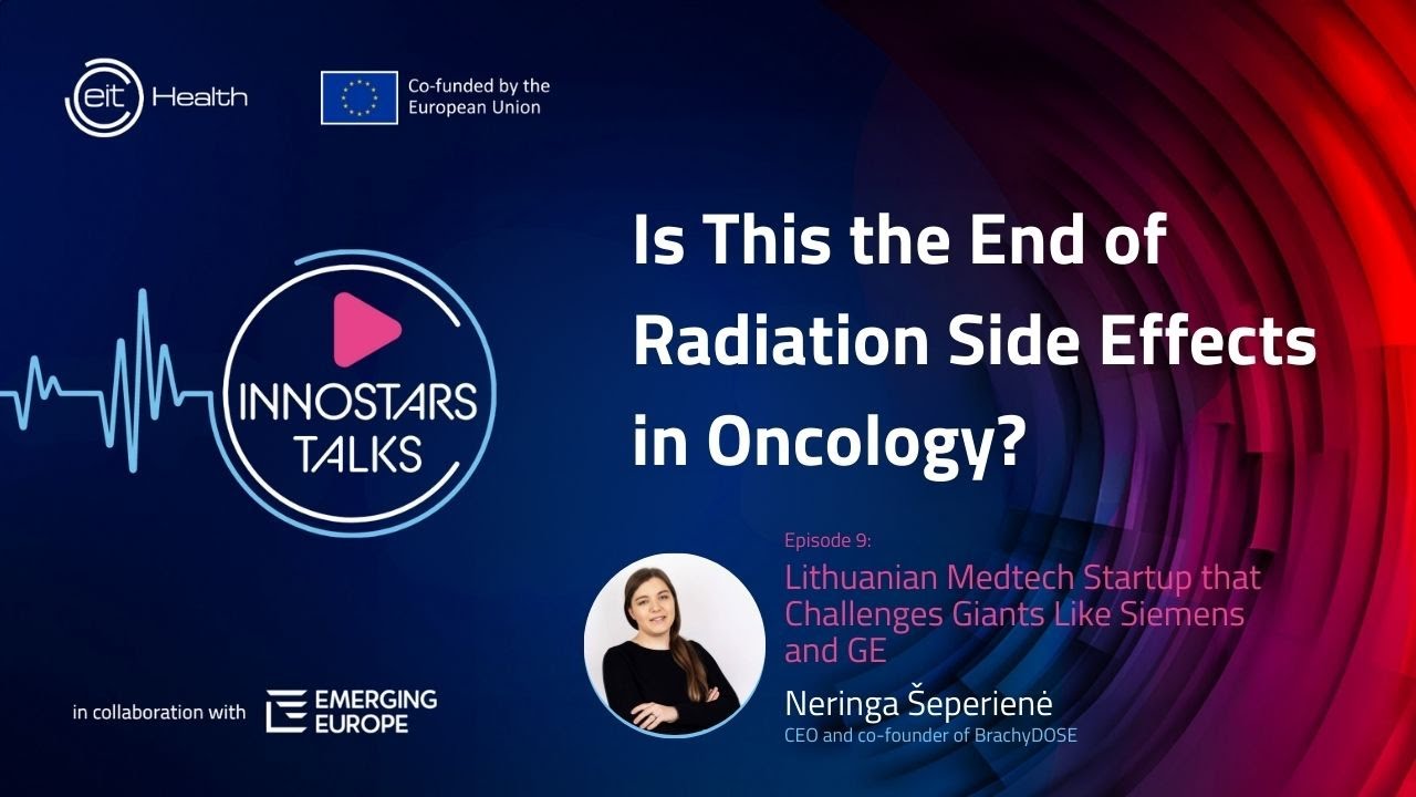 EIT Health Innostars Talks with BrachyDose