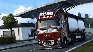 ETS2 1.46 | Volvo FH Globetrotter Euro 6 | 🇵🇱 Wroclaw- 🇨🇿 Mlada Boleslav 246km (Combustibil 9t)