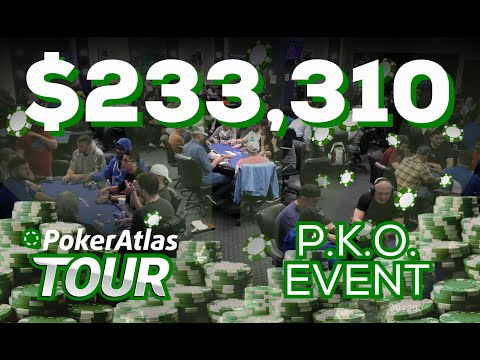 $233,310 PokerAtlas Progressive Knockout Final Table at TCH Social
