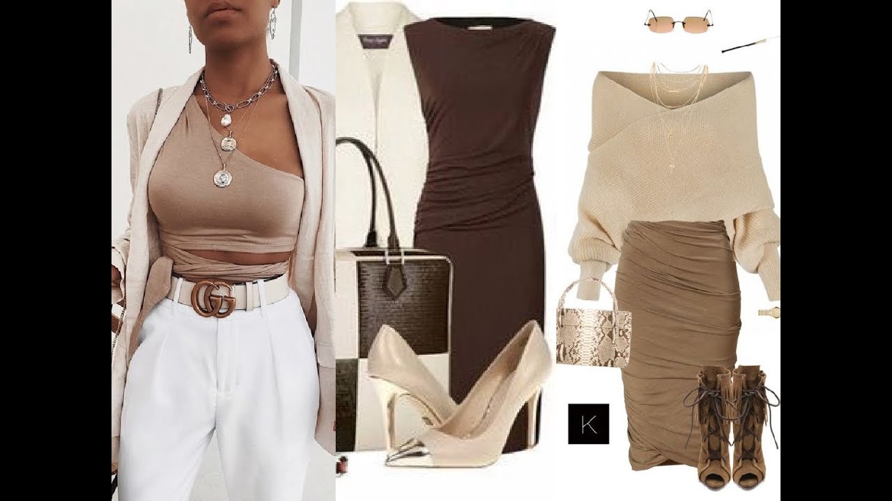 OUTFITS COLOR CAFE - YouTube