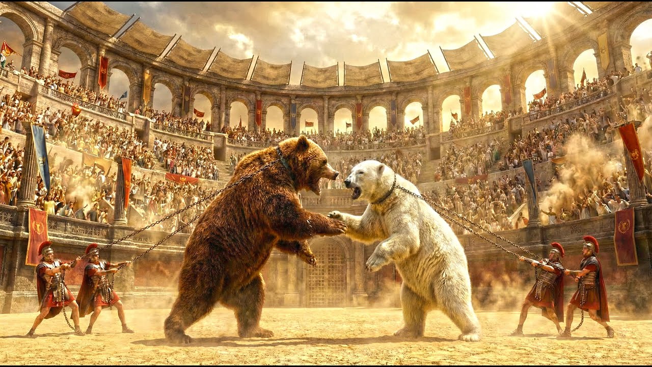 Can a Brown Bear Defeat a Polar Bear in a Roman Arena?