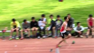 20140227 D2 Inter-school Athletic Competition Boys A grade Long Jump - Second Jump