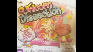 Unicorn Dissection board game (2020, Anker Play) -- What's Inside screenshot 3