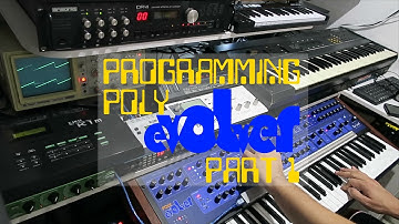 Programming the Poly Evolver - Part 1: Sawtooth Waves, Filter, Envelope