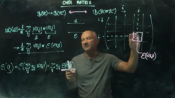 IQIS Lecture 7.11 — Choi matrix