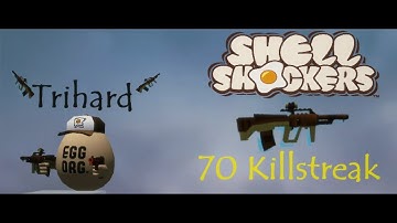70 Killstreak with the Trihard | Shell Shockers