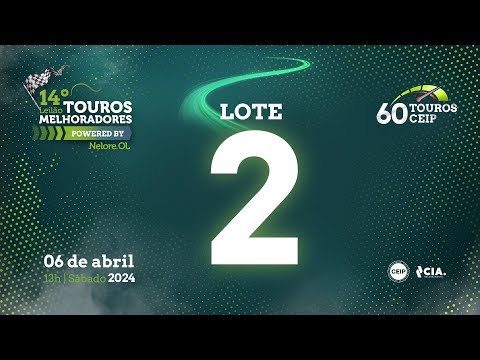 LOTE 2 V9208521 - 14º Leilão de Touros Melhoradores Nelore OL - Edição Virtual