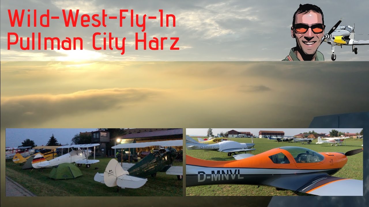 Полёт в атмосферу Дикого Запада в Пуллман-Сити, Гарц, на сверхлёгком самолёте VL3
