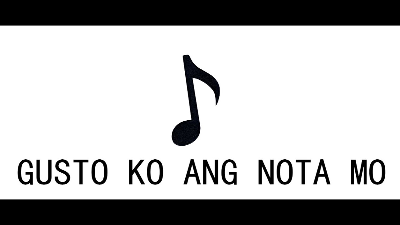 Aleck Bovick - Gusto Ko Ang Nota Mo (Lyrics) - YouTube