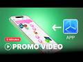 Mobile App Promo Video Tutorial | For Beginners | Less than 5 minutes