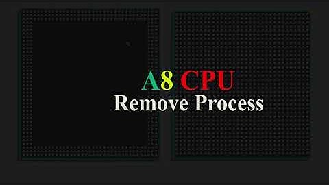 iPhone 6 plus a8 CPU and RAM remove and install