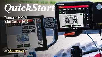 QuickStart - Tempo - ISOBUS - John Deere 4600