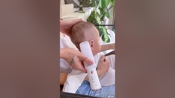 Tông đơ Cắt Tóc Cho Bé, Kèm Hút Tóc,Giúp Bé Không Bị Ngứa Khi Dính Tóc