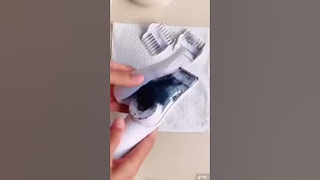 Tông đơ Cắt Tóc Cho Bé, Kèm Hút Tóc,Giúp Bé Không Bị Ngứa Khi Dính Tóc