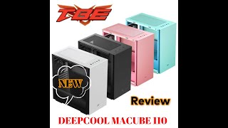 DEEPCOOL MACUBE 110 TEMPERED GLASS MID-TOWER ATX GAMING CASE (BLACK,PINK,WHITE) Price 4400 taka +