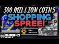 INSANE 300 MILLION COIN SHOPPING SPREE! - Madden Mobile 21