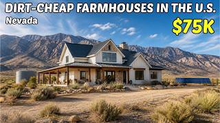 10 Dirt Cheap Nevada Farmhouses With Land 🏡 Untapped Real Estate Gold!