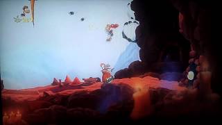Rayman Origins Moseying the Mountain Lum Medal Walkthrough - 369 Lums @KoffeeguyGaming