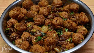 Soya Chunks Fry/ Soya Chunks Dry Roast Recipe/ Meal Maker Fry