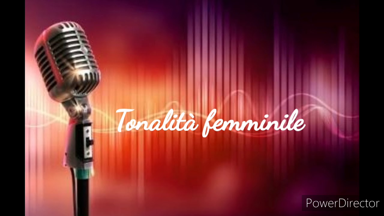 Ci vorrebbe il mare - Marco Masini (Karaoke) Tonalità femminile