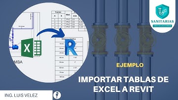 IMPORTAR TABLAS DE EXCEL A REVIT - EJEMPLO PRACTICO