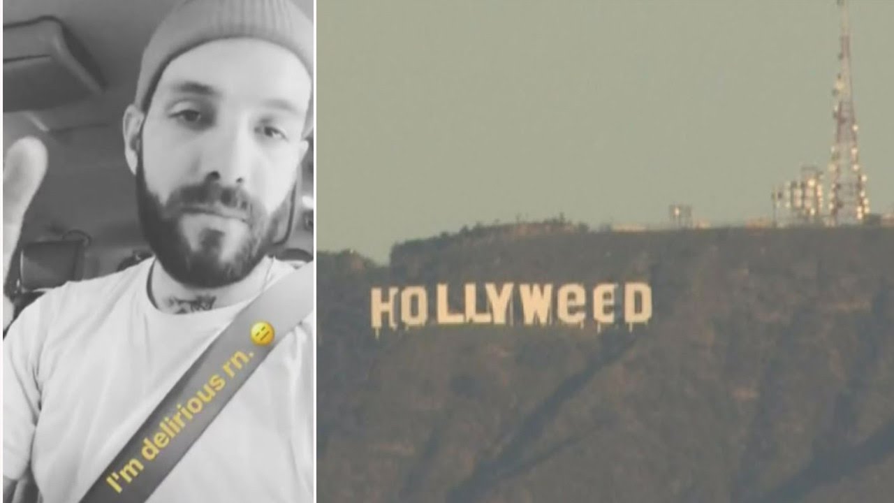 Could This Be The Man Who Gave The Hollywood Sign A Bizarre Makeover?
