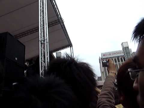 2007周杰倫台北車站簽唱會-與女主持人對話
