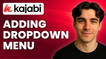 How To Add Dropdown Menu To Landing Page In Kajabi (Tutorial 2025)