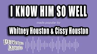 Whitney Houston & Cissy Houston - I Know Him So Well (Karaoke Version)