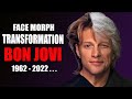 Bon jovi   transformation face morph evolution 1963  2022