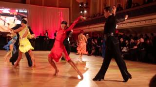 Open Professional Latin Finalists, Anastasiia Shchypilina and Michael Bilopukhov