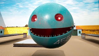 Pacman’s Escape Challenge: Lava Robots, Desert Worms and Spiky Villains