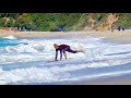 How to Skimboard with East Coast Champion Johnny Weber: Learning The Monkey Drop