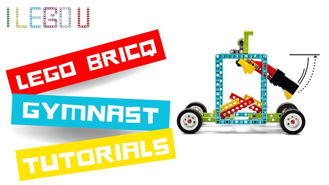Lego BricQ Motion Prime - GYMNAST Building Instructions [GYMNAST